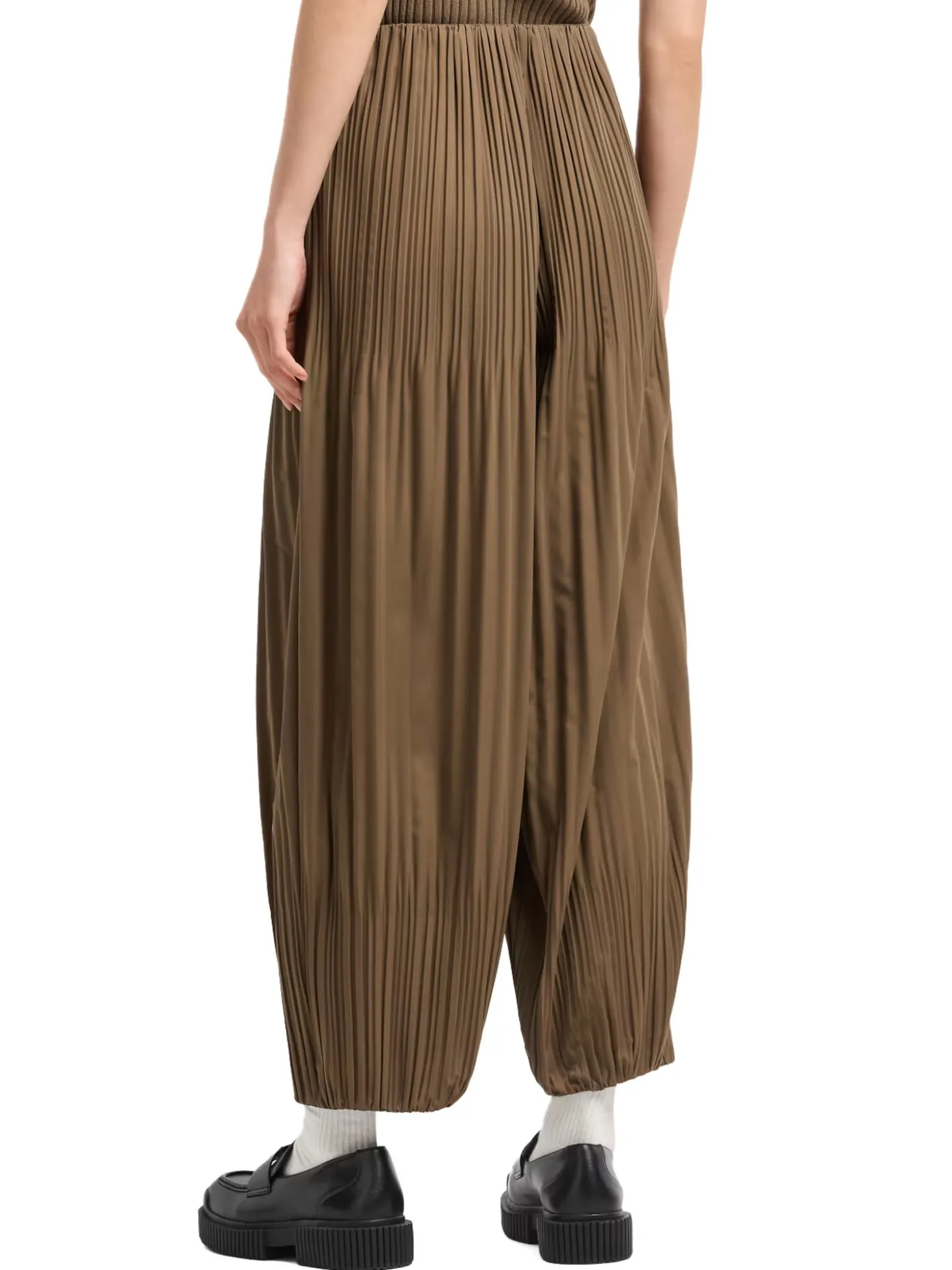 Pantaloni Plissettati