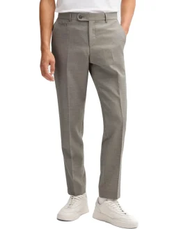 Pantaloni Slim Micromotivo