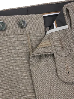 Pantaloni Slim Micromotivo
