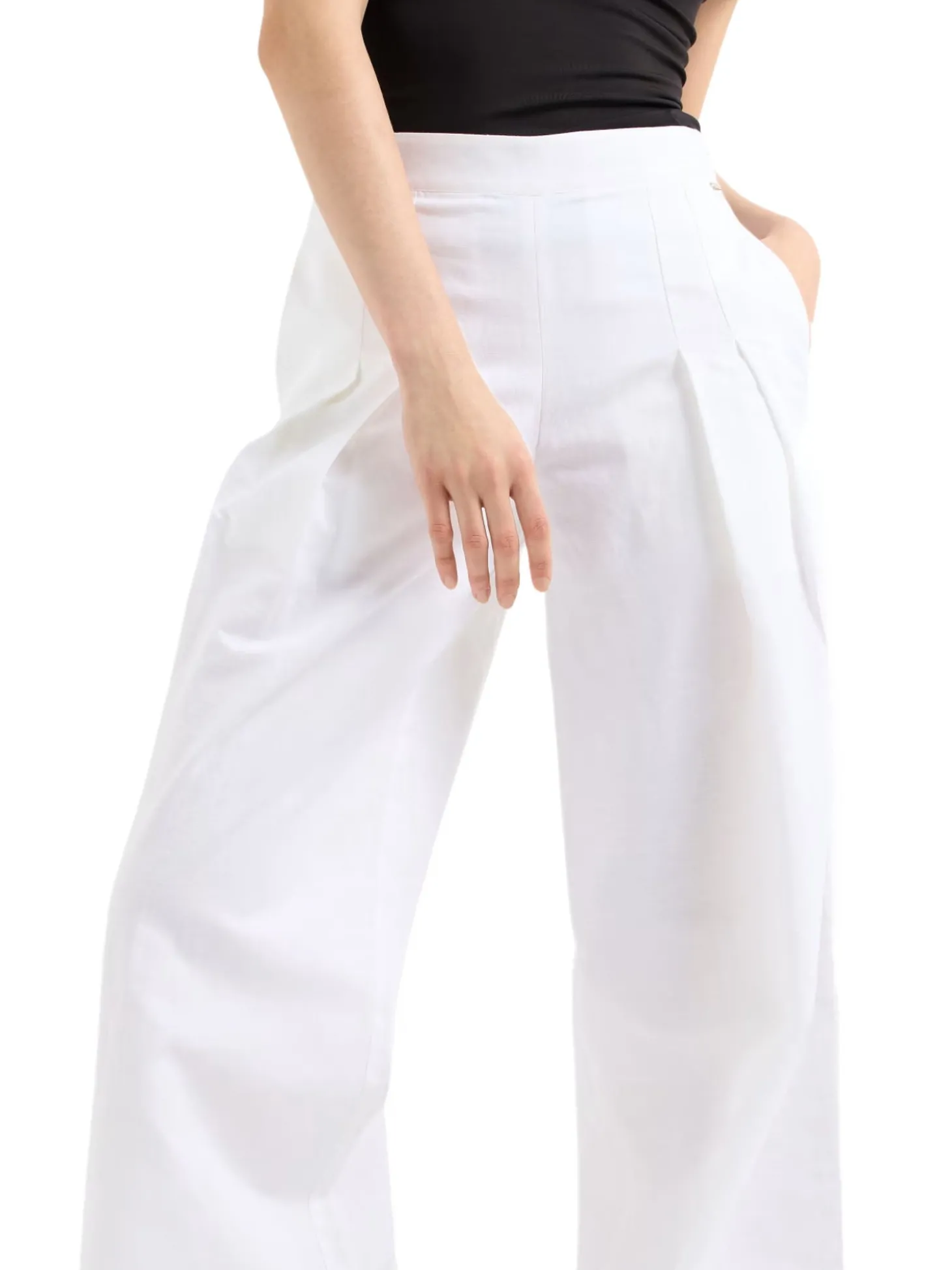 Pantaloni Wide Leg