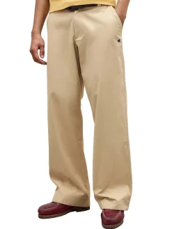 Pantaloni Woven Straight Hem