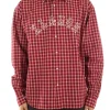 Patch Logo Plaid L/S Shirt