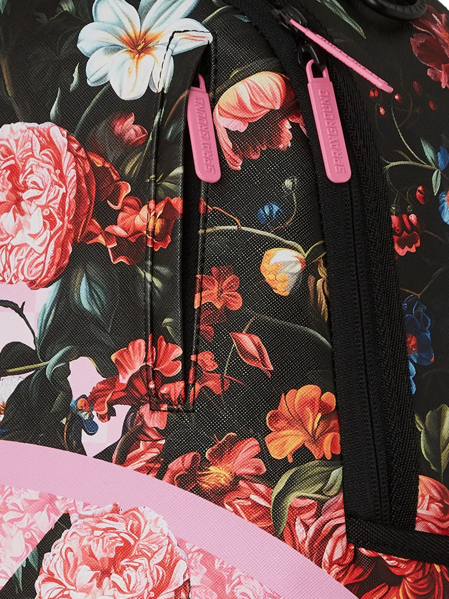 Pink Flowers Backpack