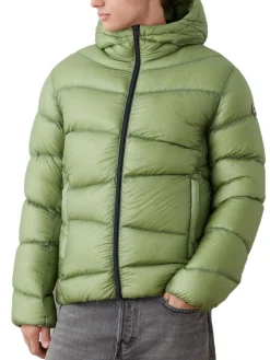 Piumino ad Onde in Nylon Ripstop