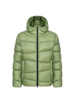 Piumino ad Onde in Nylon Ripstop
