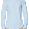 POPLIN STRETCH SLIM SHIRT