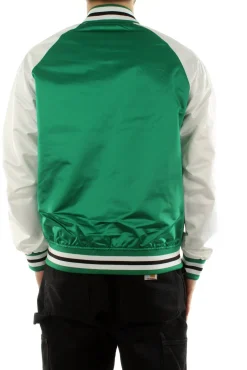 Primetime Lw Satin Jacket Boston Celtics