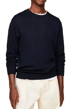 Pullover Con Bandierina Ricamata