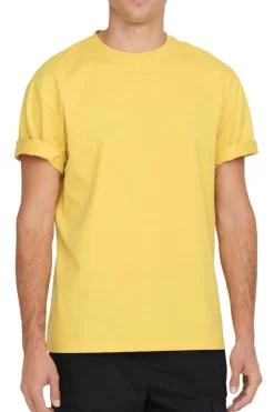 RELAXED FIT ROUND NECK T-SHIRT