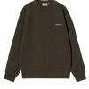 Script Embroidery Sweatshirt