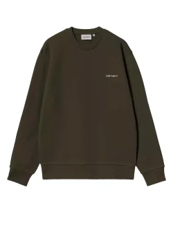 Script Embroidery Sweatshirt