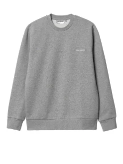 Script Embroidery Sweatshirt