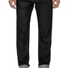Seagull Emb & Brocade Patch Jeans