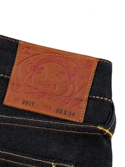 Seagull Print Pockets Carrot Fit Jeans #2017