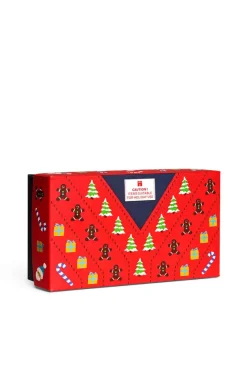 Set regalo da 3 calzini maglione natalizi