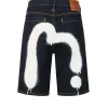 Shorts Graffiti Daicock Print Regular Fit Denim