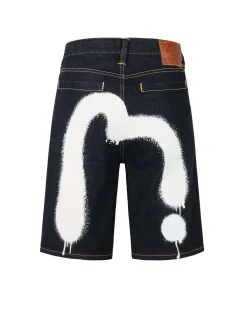 Shorts Graffiti Daicock Print Regular Fit Denim