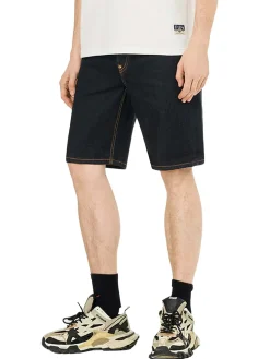 Shorts Graffiti Daicock Print Regular Fit Denim