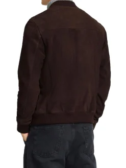 Slharchive Bomber Suede Jkt