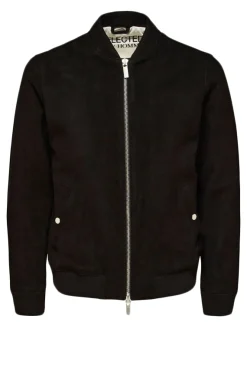 Slharchive Bomber Suede Jkt