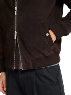 Slharchive Bomber Suede Jkt