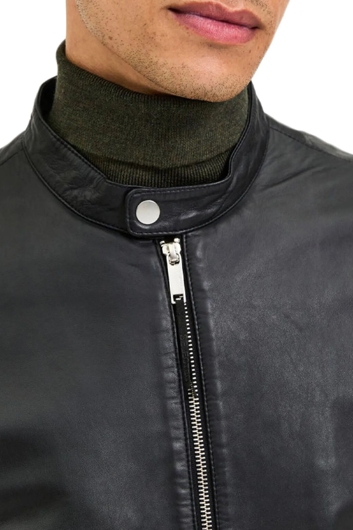 Slharchive Classic Leather Jkt
