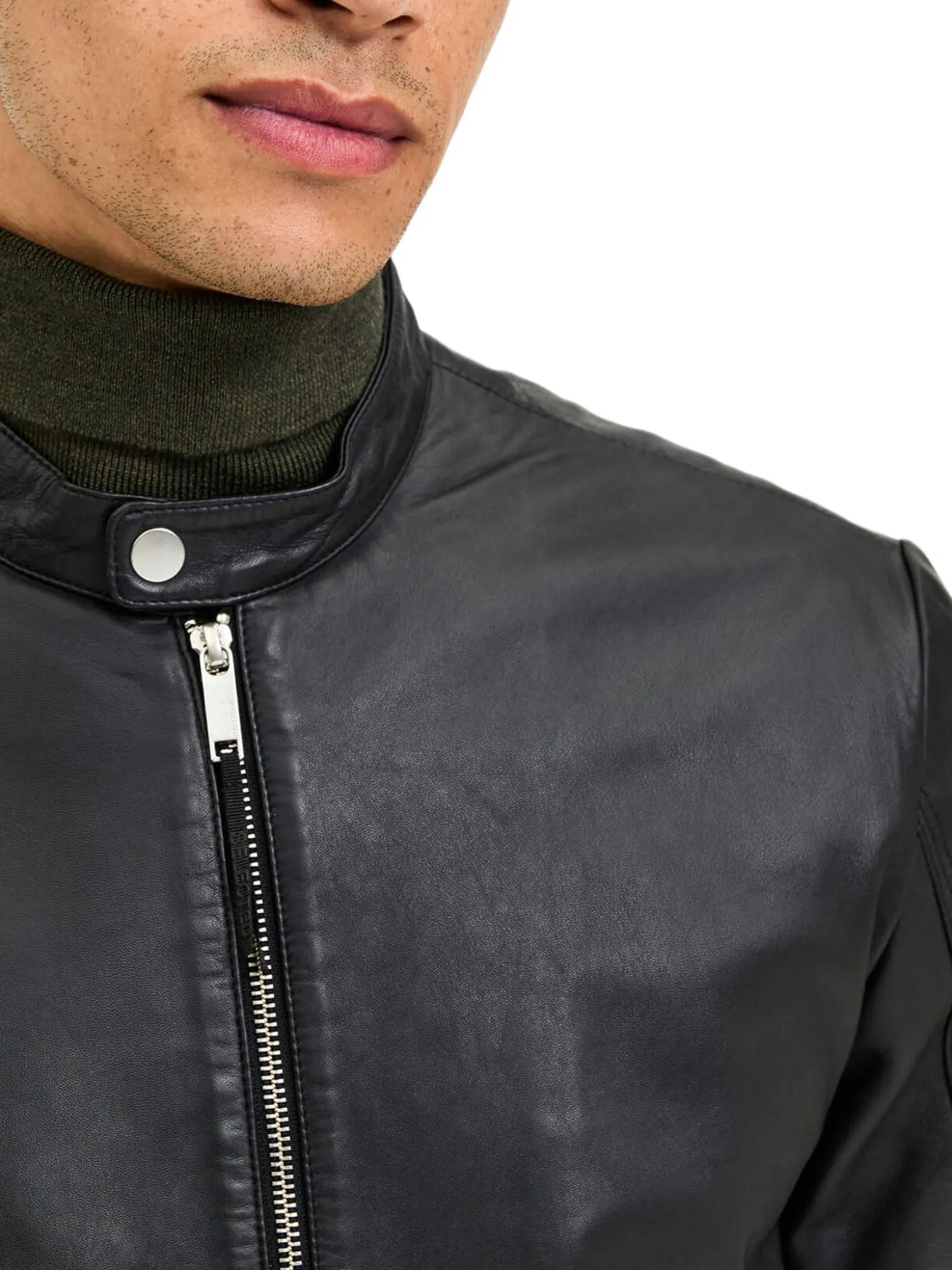 Slharchive Classic Leather Jkt