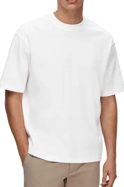 Slhlooseoscar Ss O-Neck Tee