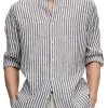 Slhregkylian-Linen Shirt Ls Band