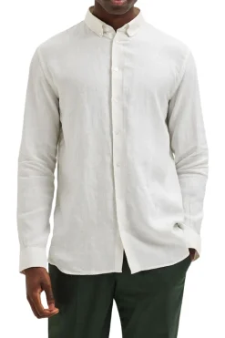 Slhregkylian-Linen Shirt Ls B