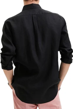 Slhregkylian-Linen Shirt Ls B