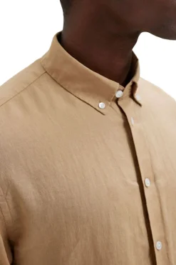Slhregkylian-Linen Shirt Ls B