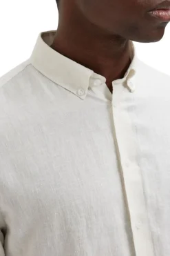 Slhregkylian-Linen Shirt Ls B