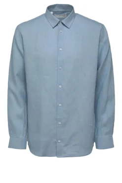 Slhregkylian-Linen Shirt Ls B