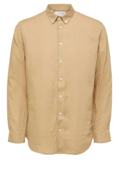 Slhregkylian-Linen Shirt Ls B