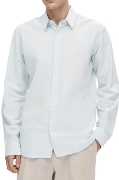 Slhslimnew-Linen Shirt