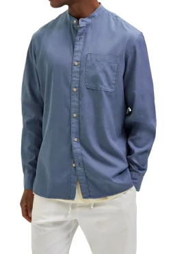 SLHSLIMRICK-SOFT SHIRT LS CHINA W