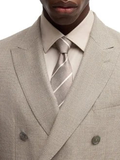 Slim-fit Blazer Patterned Virgin Wool