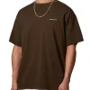 S/S Script Embroidery T-Shirt
