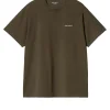 S/S Script Embroidery T-Shirt