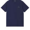 S/S Script Embroidery T-Shirt