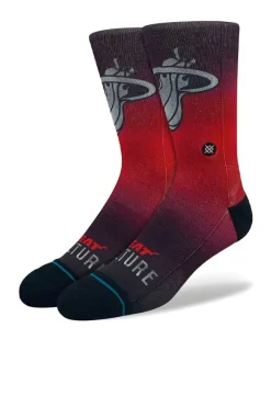 Stance X Nba 2024 Miami Heat Crew Socks