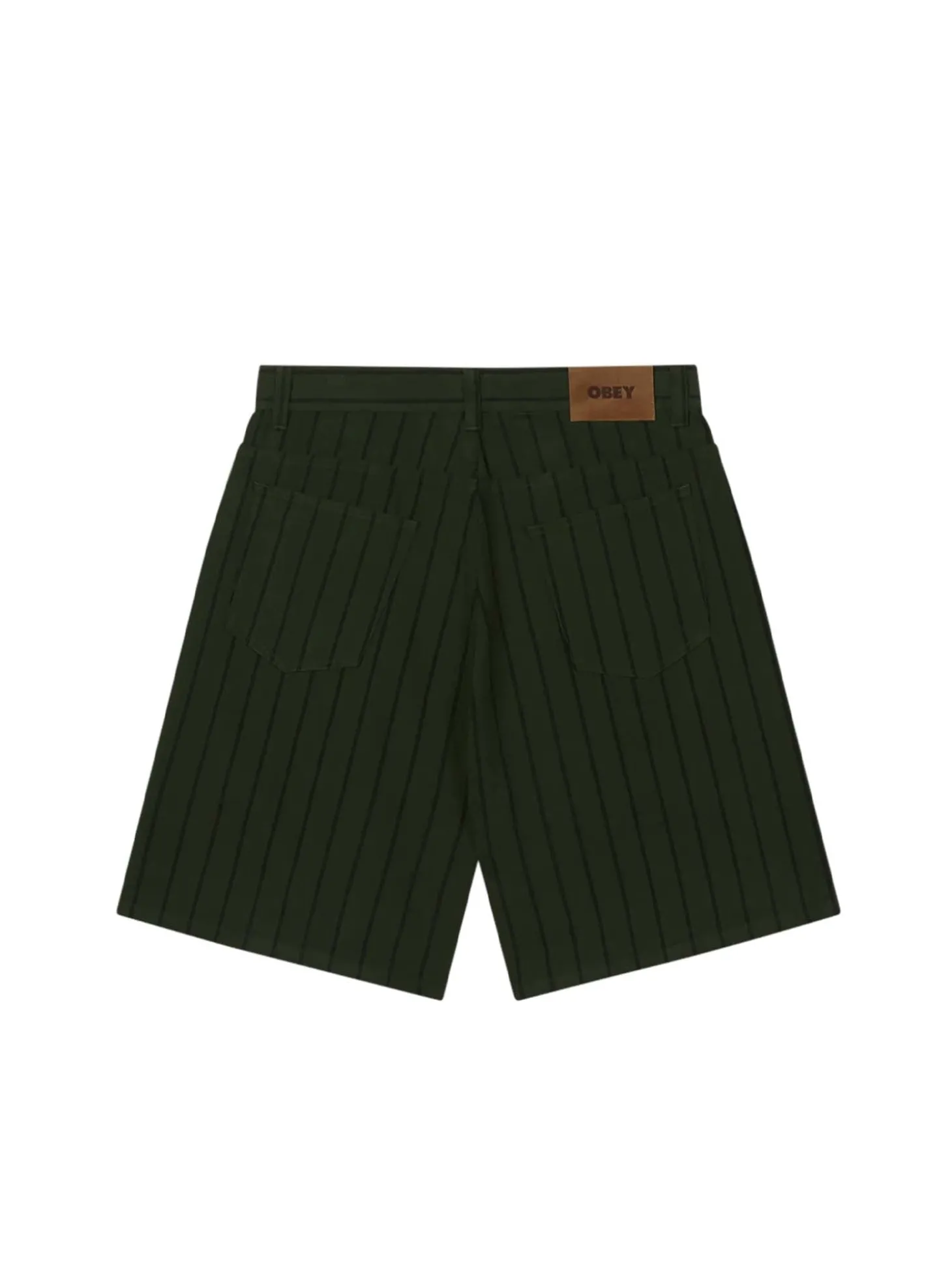 Stripe Baggy Denim Short