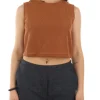 Top lavorato a maglia