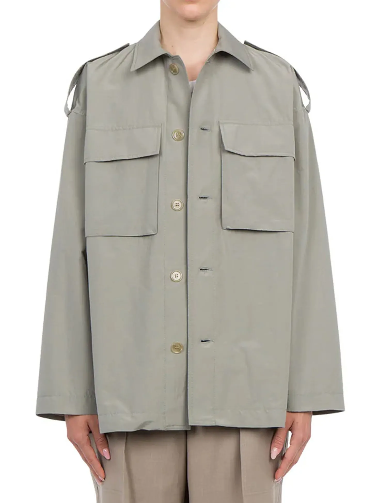 Tres Giacca Camicia Popeline Tecnico