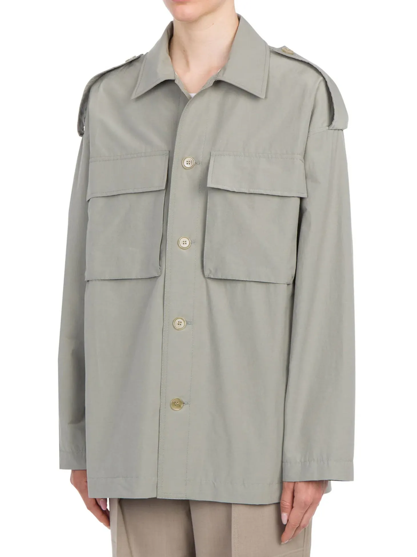Tres Giacca Camicia Popeline Tecnico