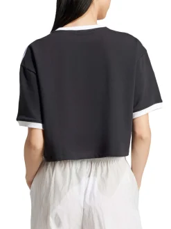 T-Shirt Adicolor 3 Stripe Loose Cropped