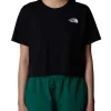 T-shirt corta in vita Simple Dome da donna