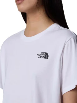 T-shirt corta in vita Simple Dome da donna