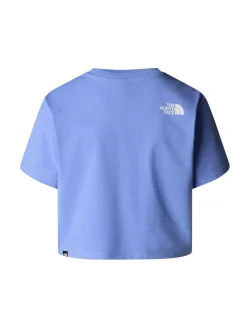 T-shirt corta in vita Simple Dome da donna